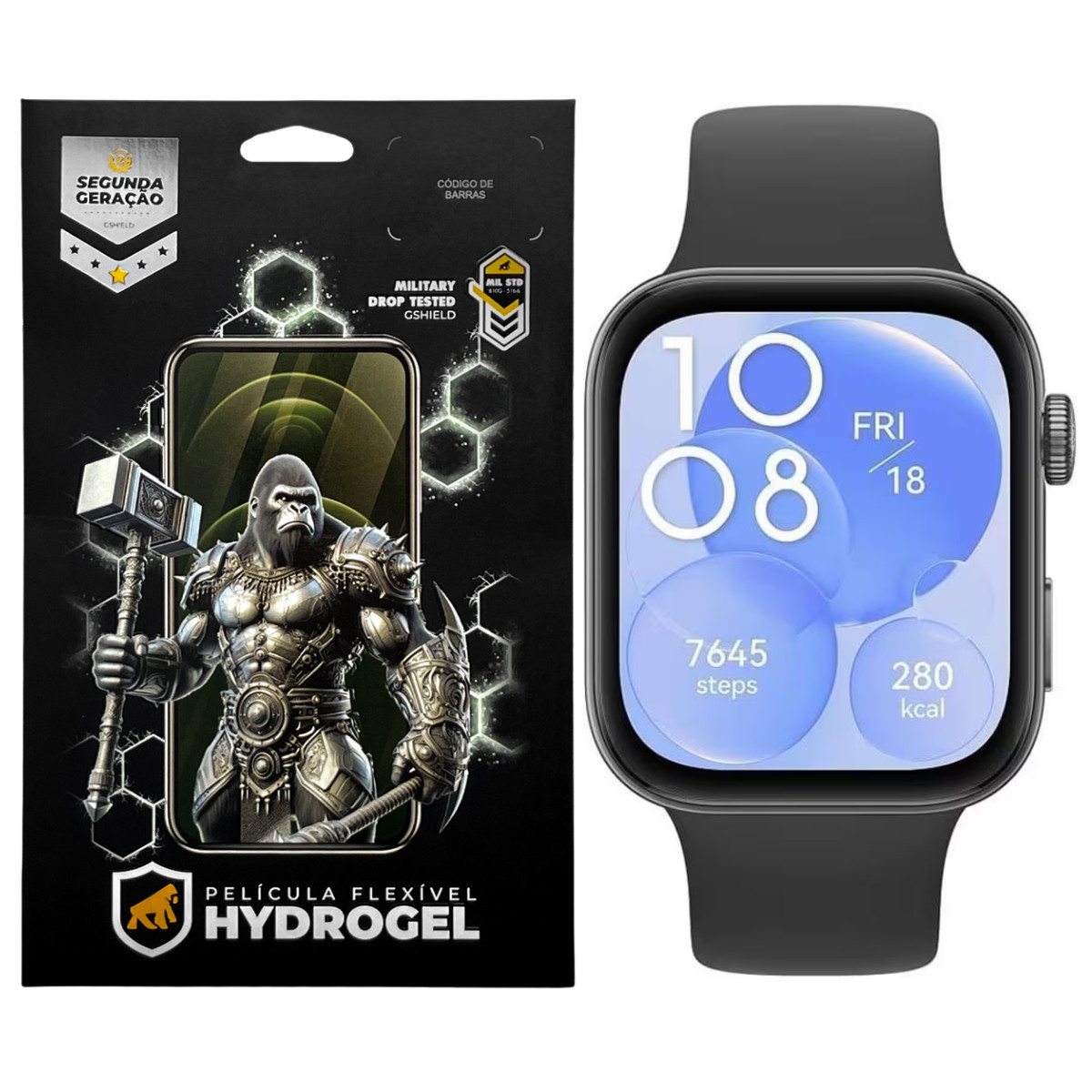 Película para Huawei Watch Fit 3 - Hydrogel HD 6 Unidades - Gshield