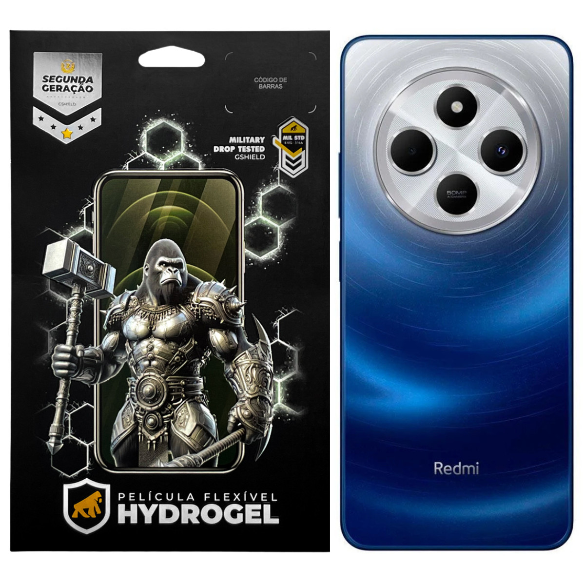 Película para Xiaomi Redmi 14C - Traseira Hydrogel HD - Gshield