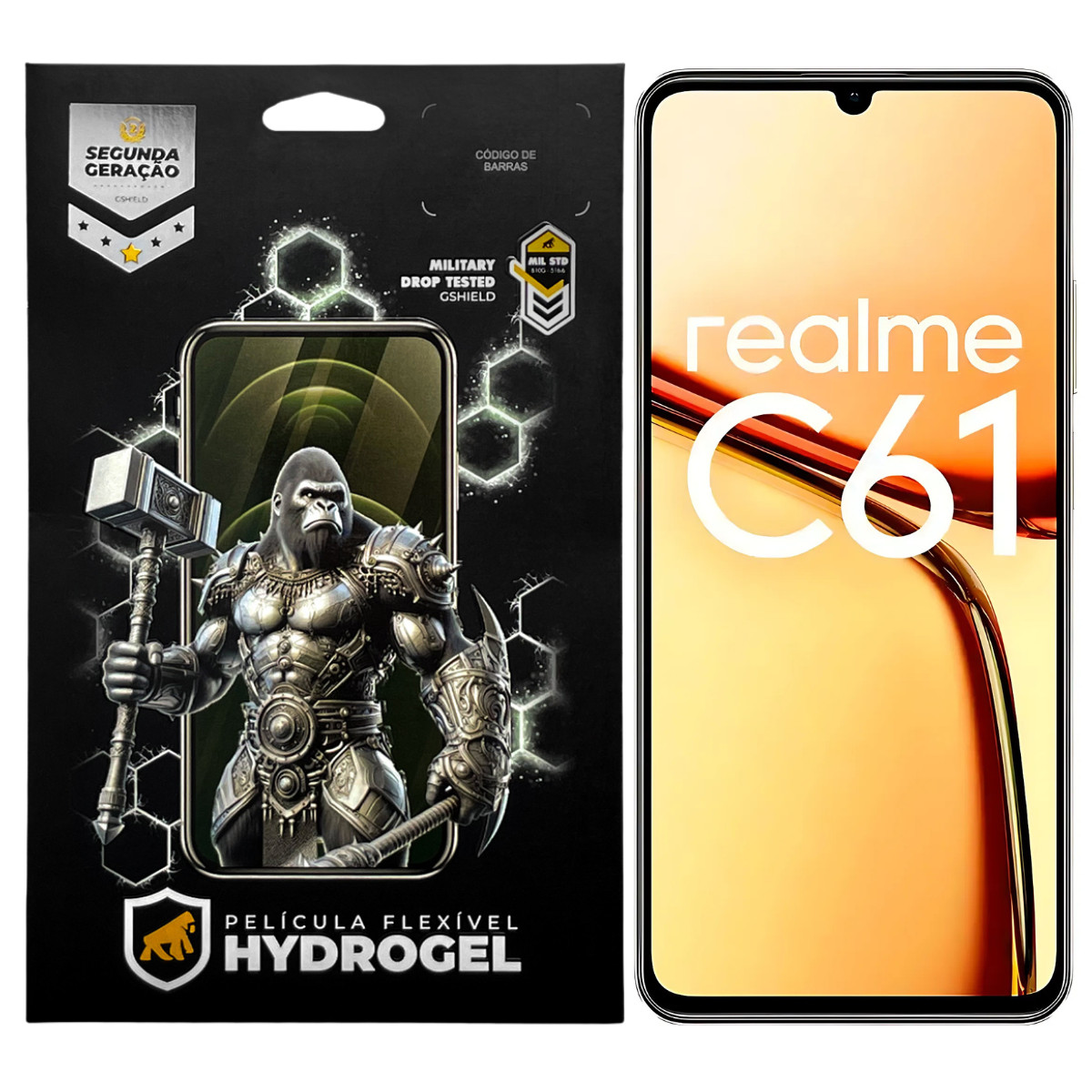 Película para Realme C61 - Hydrogel HD - Gshield