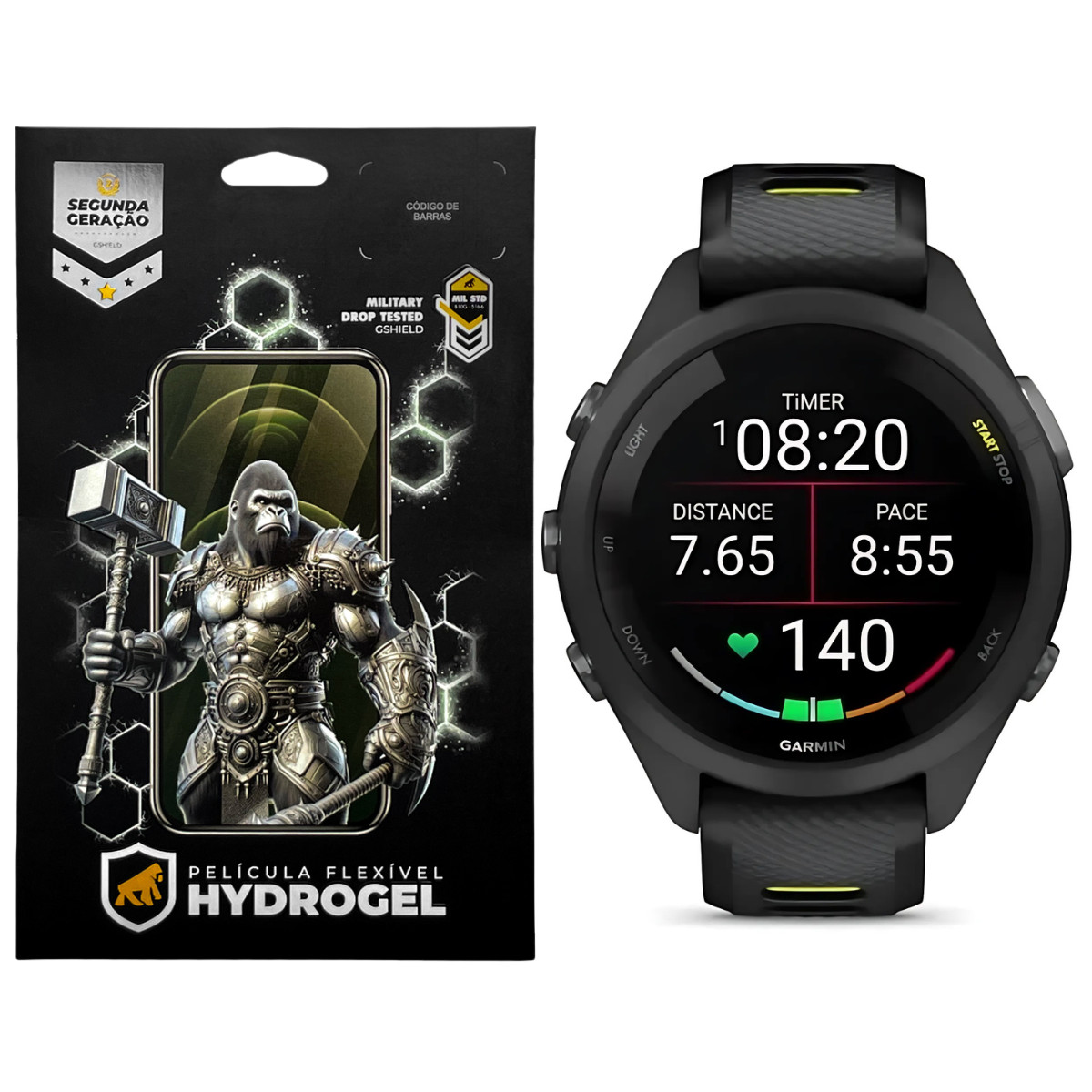 Película para Garmin Forerunner 265S - Hydrogel HD 6 Unidades - Gshield