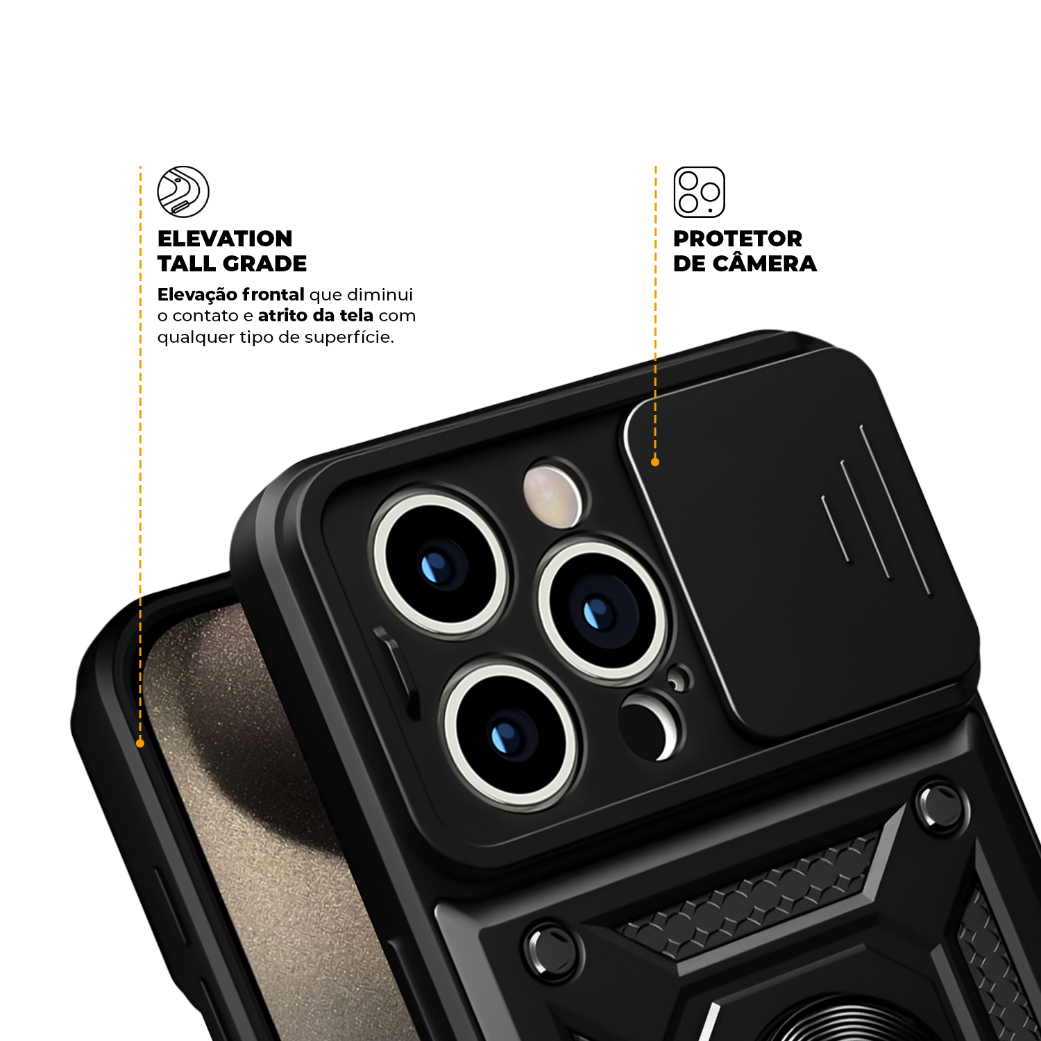 Capa para iPhone - Dinamic Cam Protection - Gshield - foto 4