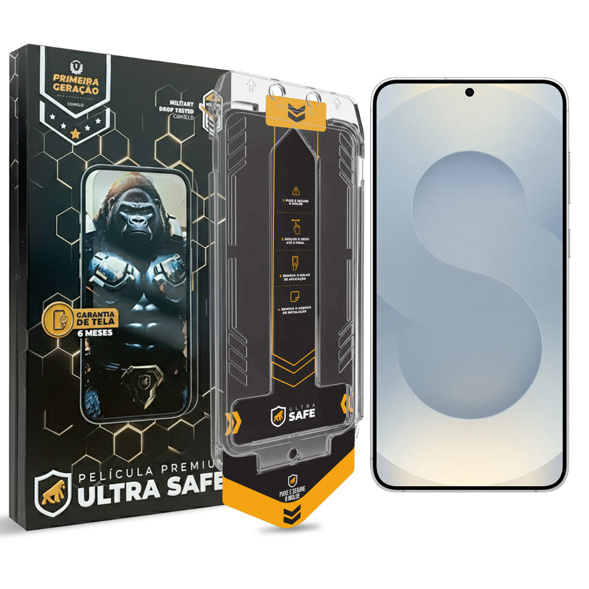Película para Samsung Galaxy S25 Plus - 6 meses de garantia de tela - Ultra Safe - Gshield