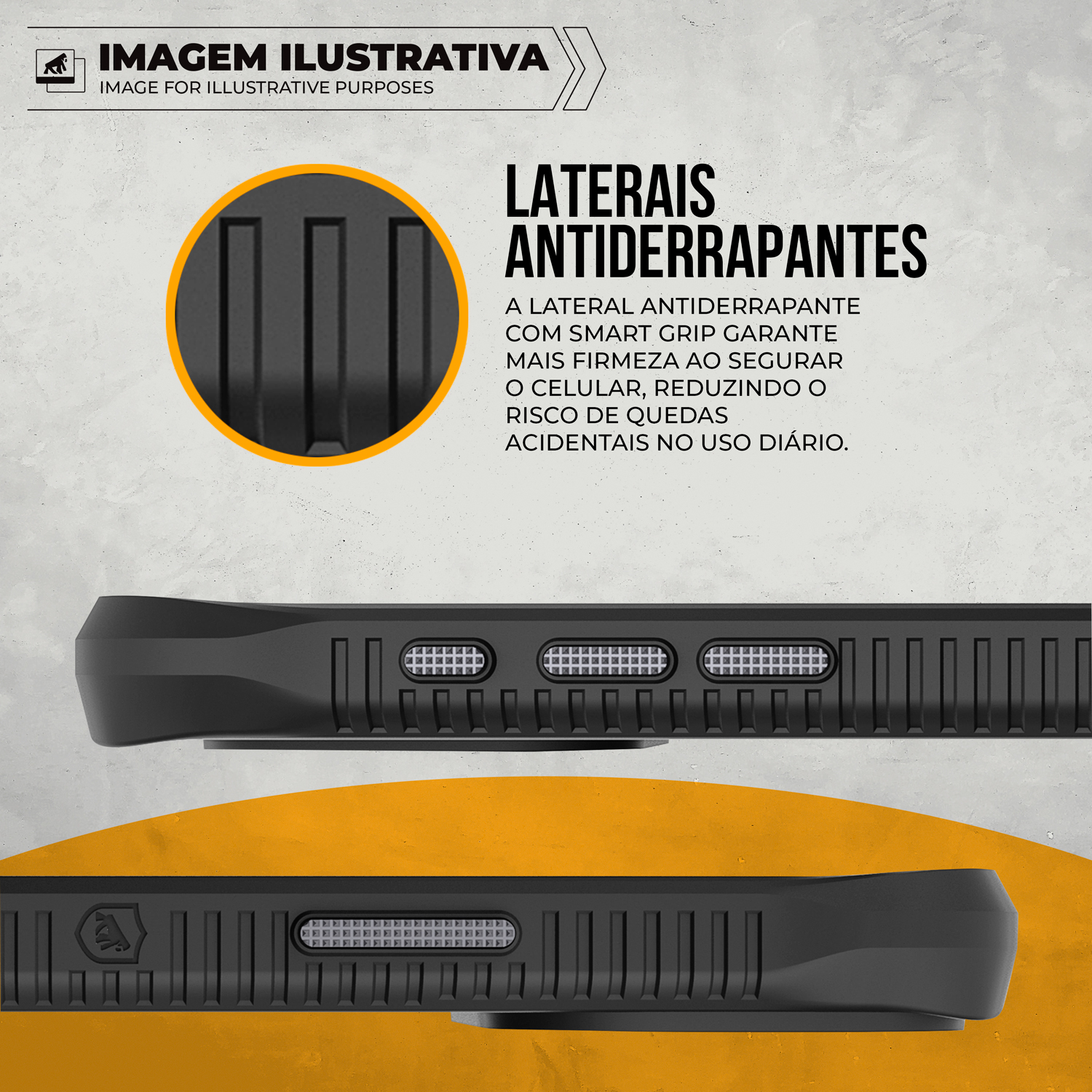 Capa para Samsung Galaxy - Raptor - Gshield