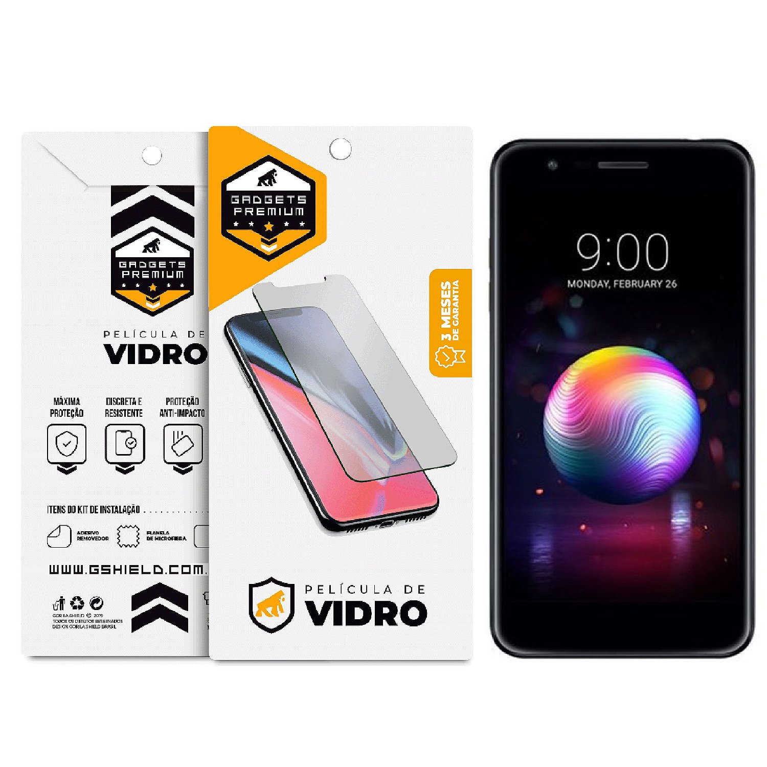 Película para LG K11 - Vidro Dupla - Gshield