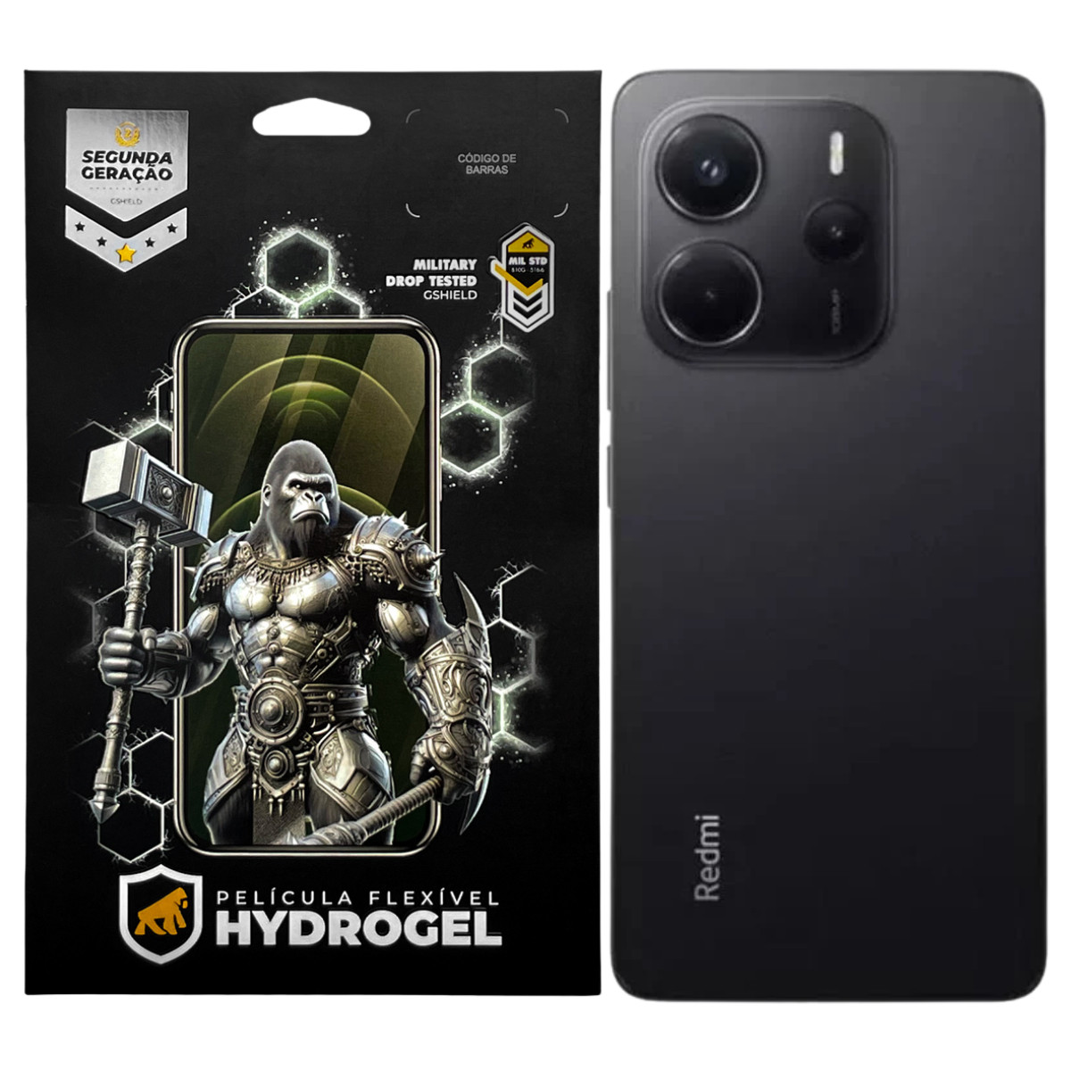 Película para Xiaomi Redmi Note 14 - Traseira Hydrogel HD - Gshield