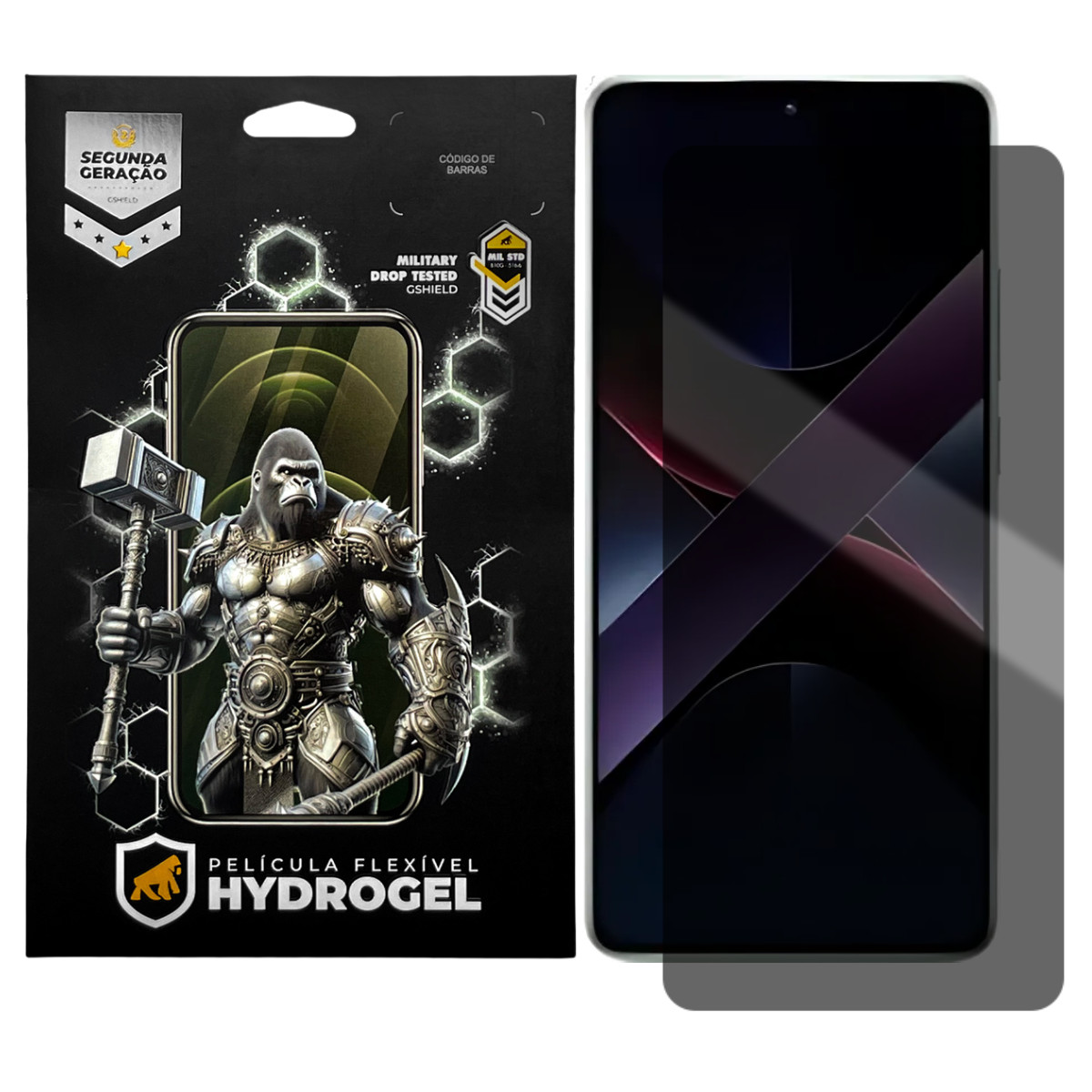 Película para Xiaomi Poco X7 Pro 5G - Privacidade Hydrogel - Gshield