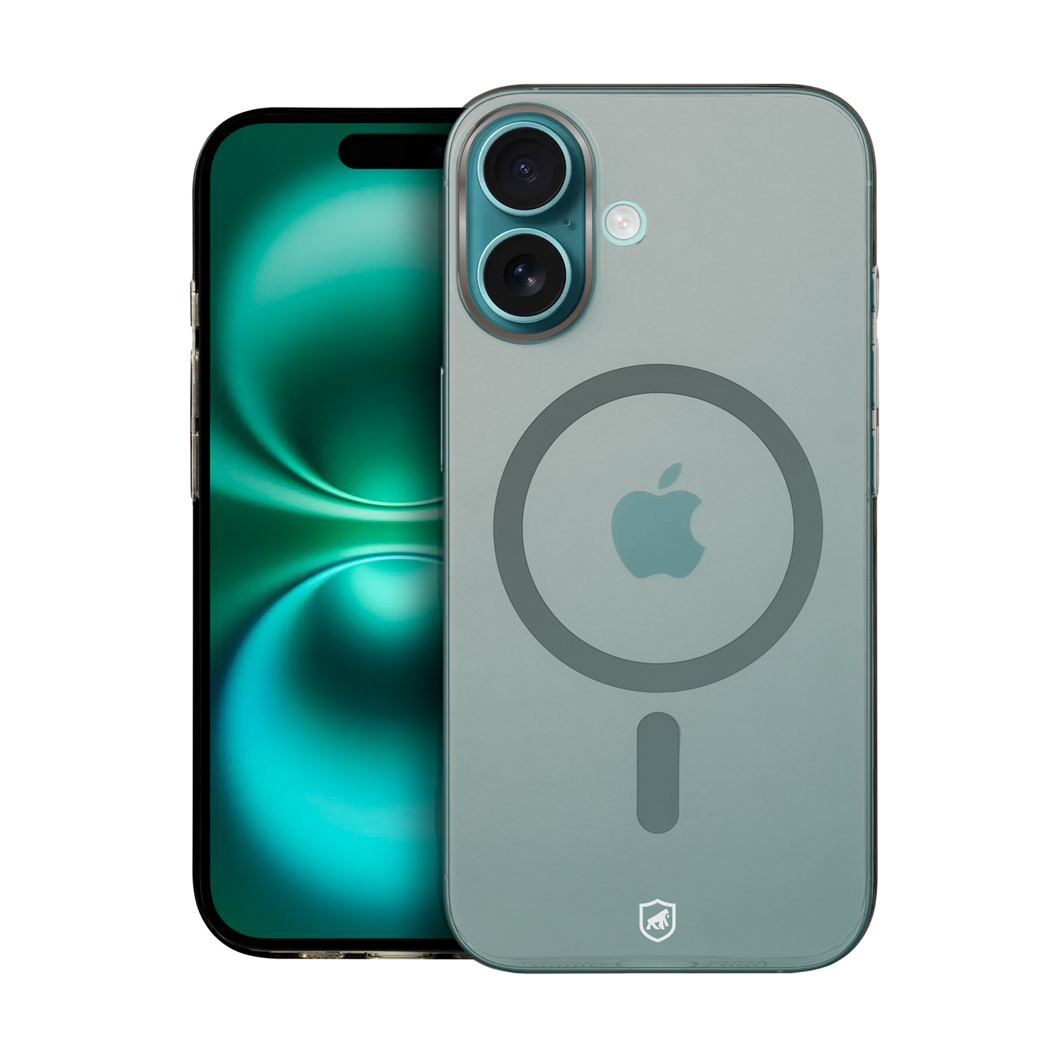 Capa para iPhone 16 - Crystal Slim Magsafe - NÃO AMARELA - Titanium - Gshield