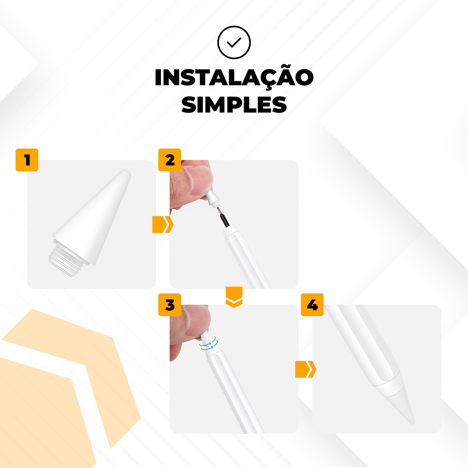 Ponteiras para Caneta Capacitiva Pro Palm Rejection - Gshield - foto 4