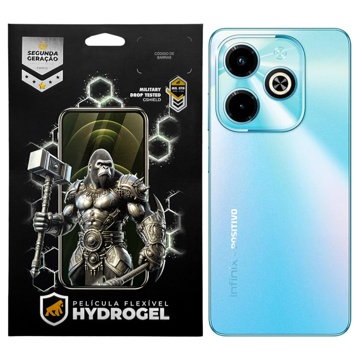 Película para Infinix Hot 40i - Traseira Hydrogel HD - Gshield