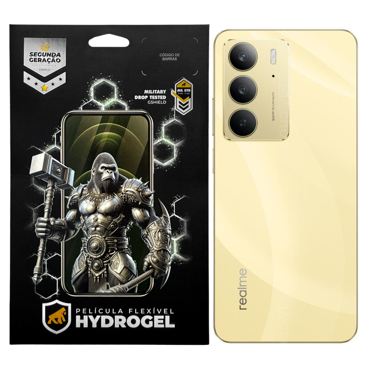 Película para  Realme C75 - Traseira Hydrogel HD - Gshield