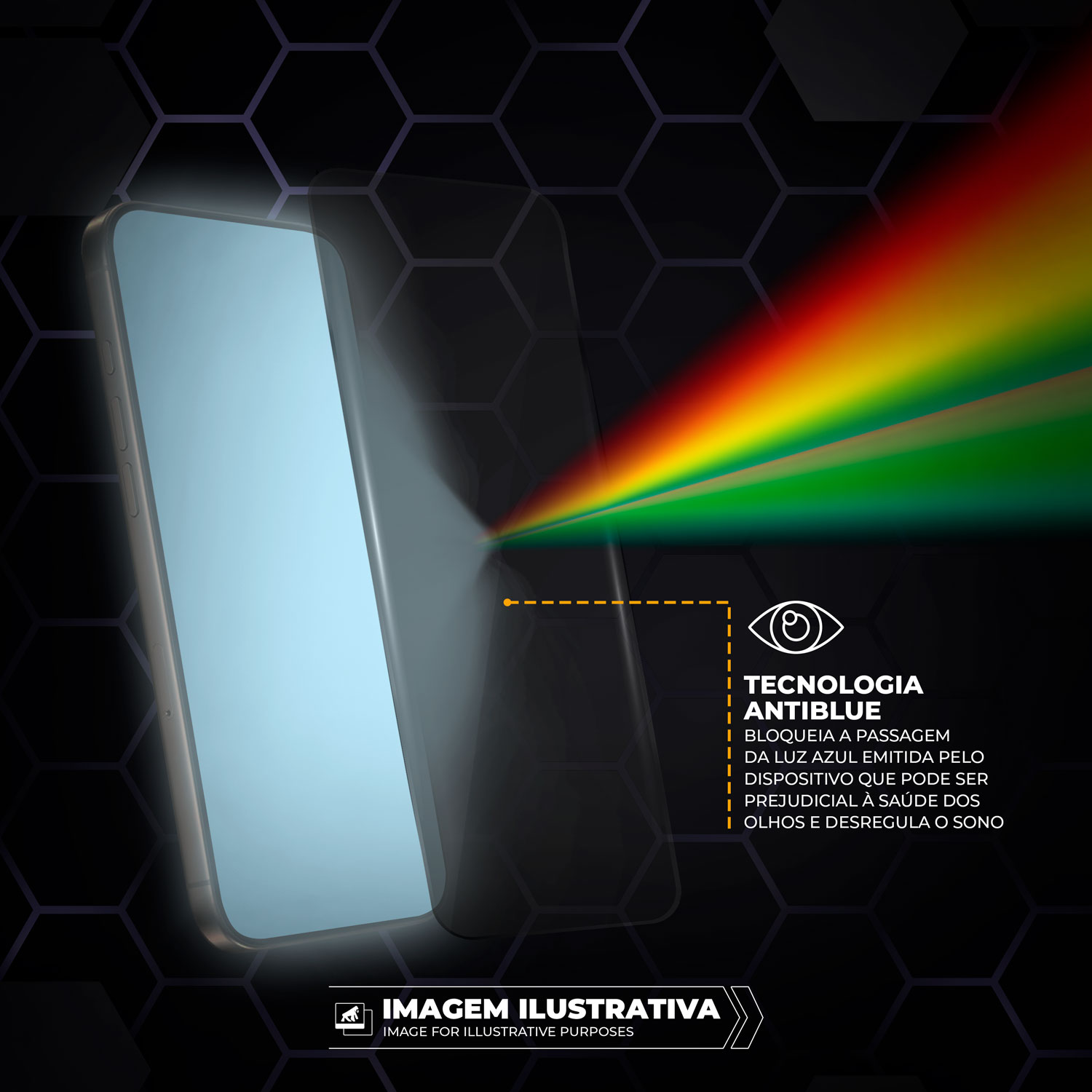 Película para Realme 13 Plus 5G - AntiBlue - Gshield
