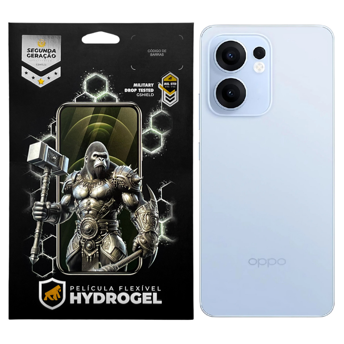 Película para  Oppo Reno 13 F 5G - Traseira Hydrogel HD - Gshield
