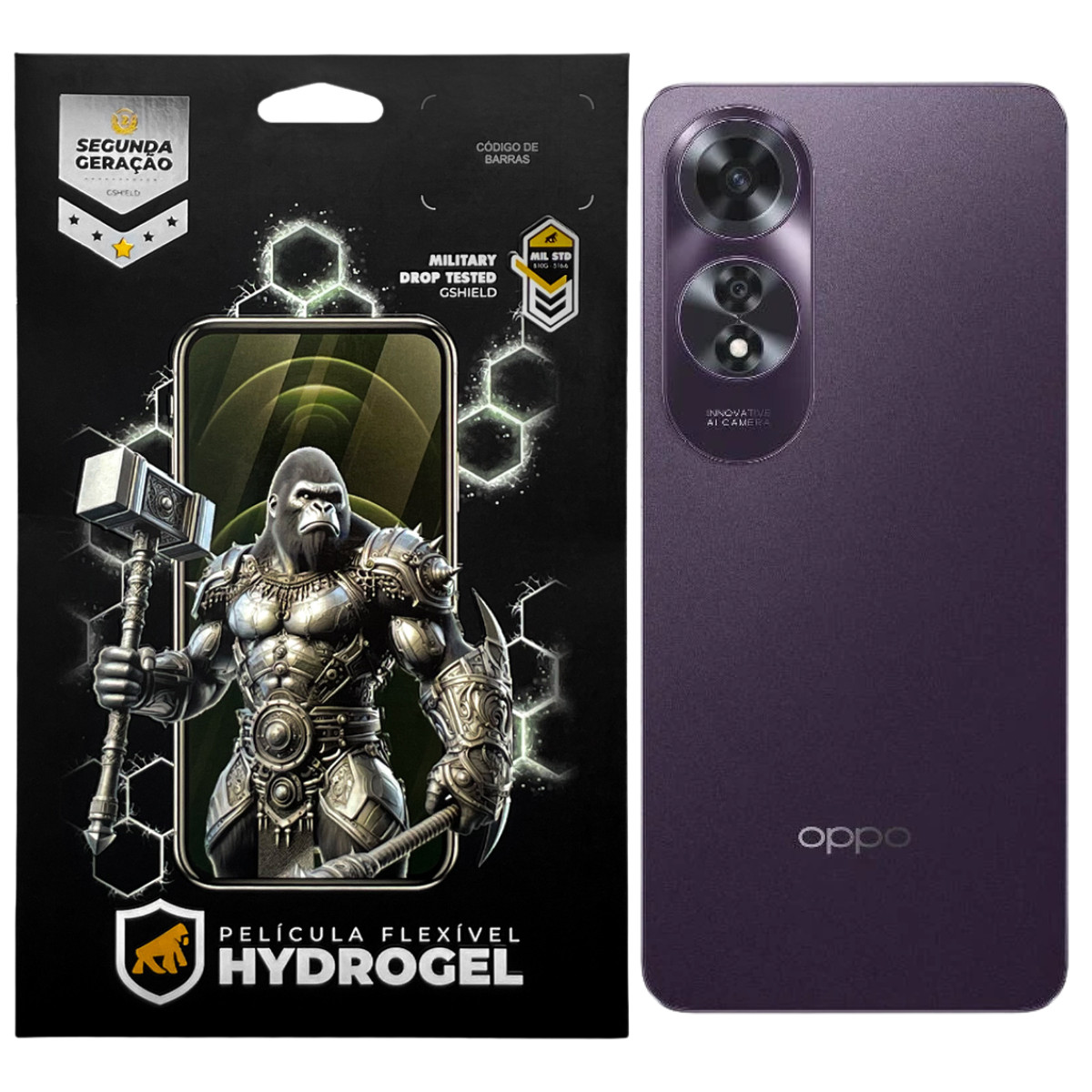 Película para Oppo A60 - Traseira Hydrogel HD - Gshield