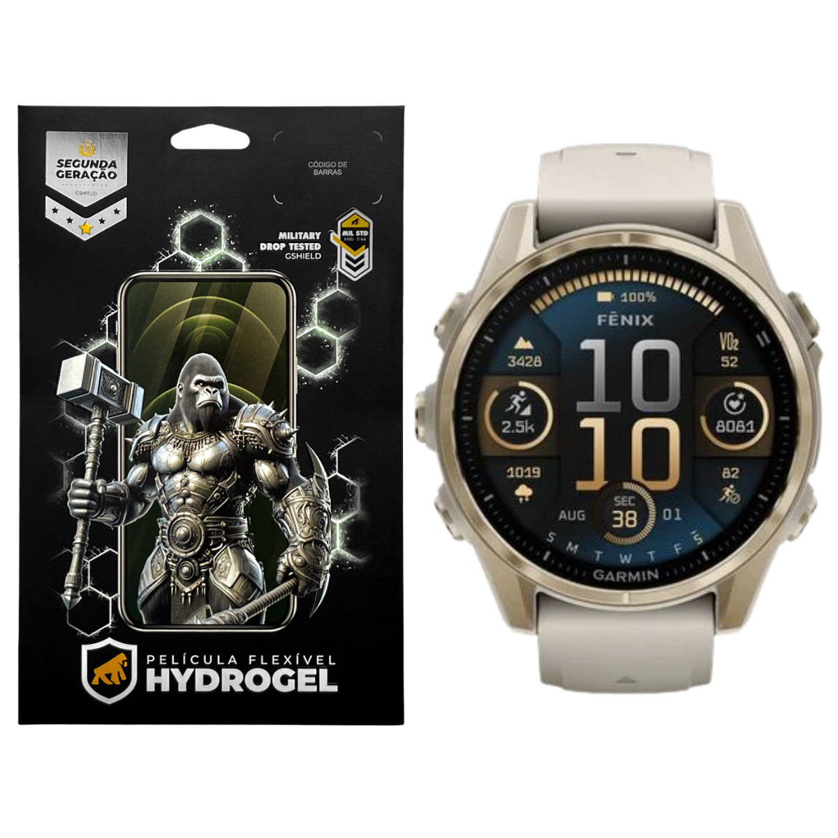 Película para Garmin Fenix 8 (47mm) - Hydrogel HD 6 Unidades - Gshield