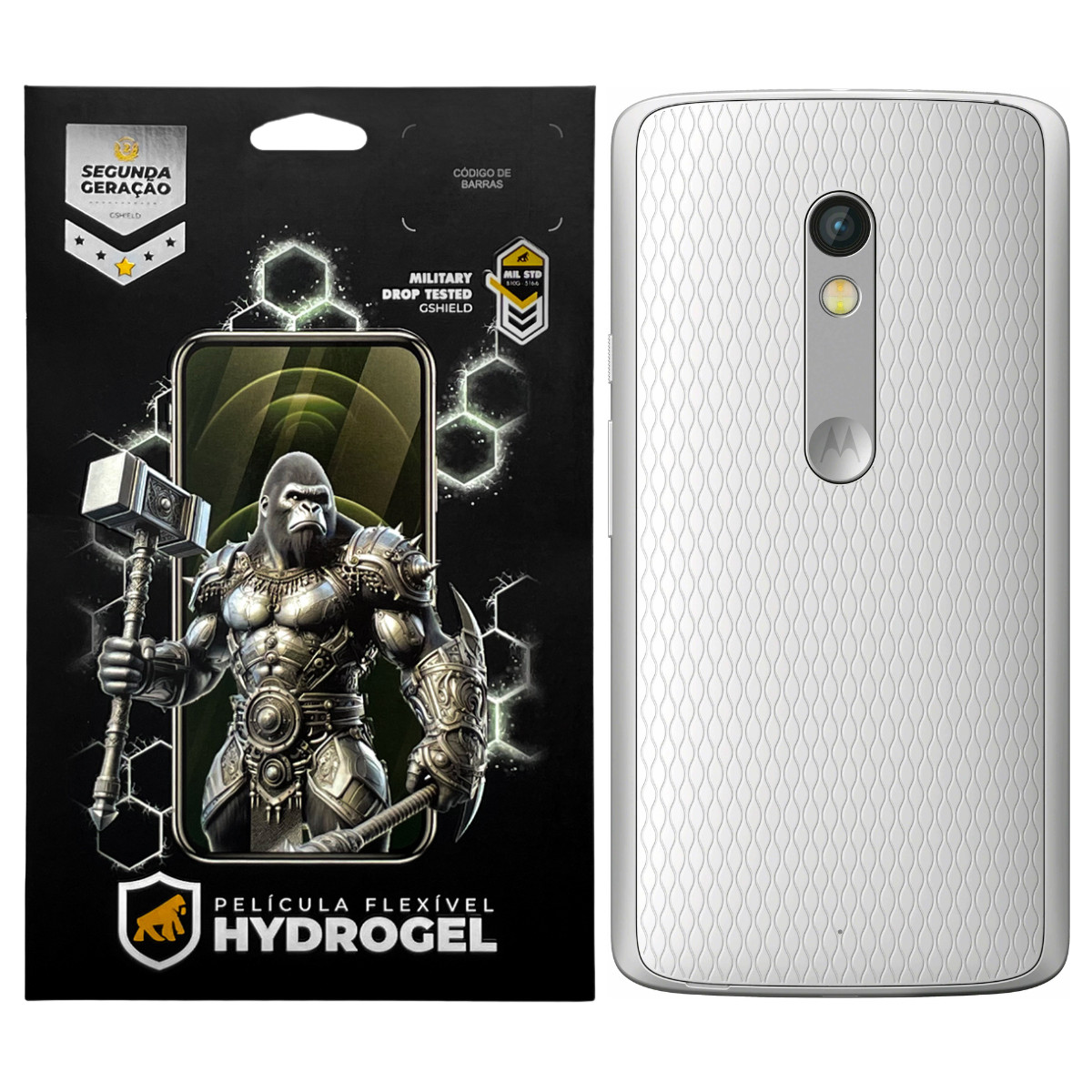 Película para Motorola Moto X Play - Traseira Hydrogel HD - Gshield