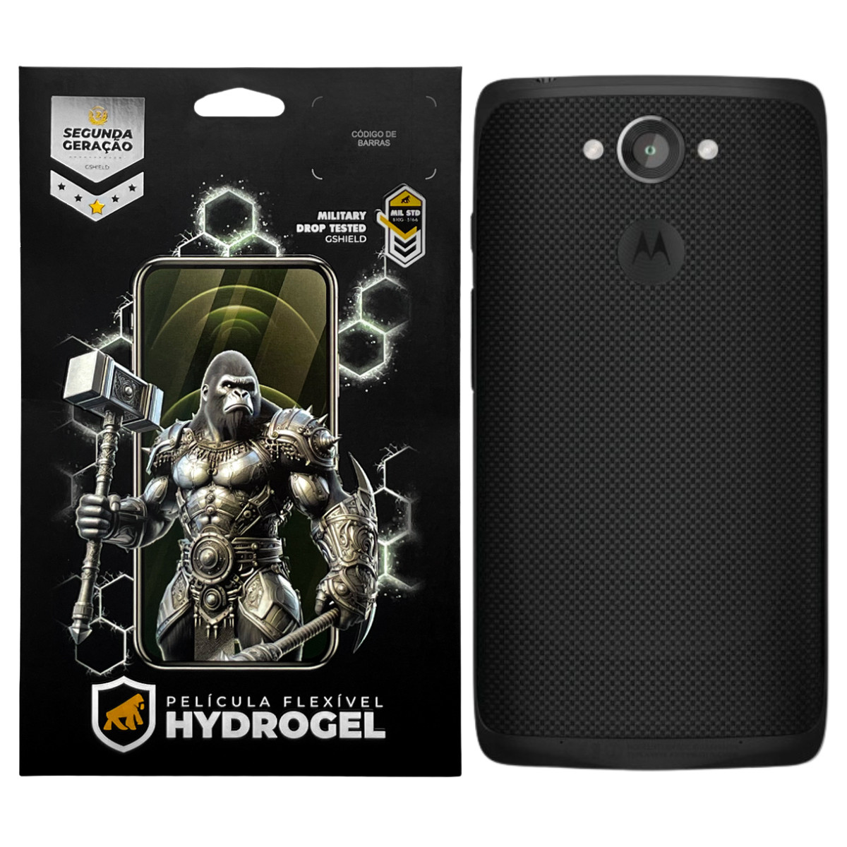 Película para  Motorola Moto Maxx - Traseira Hydrogel HD - Gshield