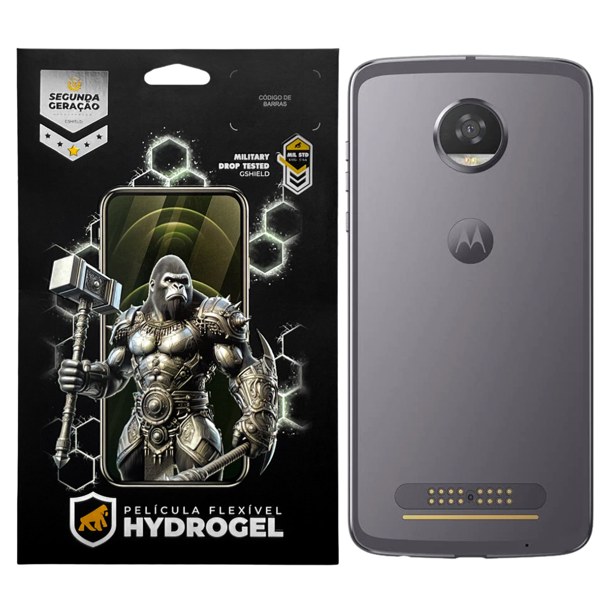 Película para  Motorola Moto Z2 Play - Traseira Hydrogel HD - Gshield