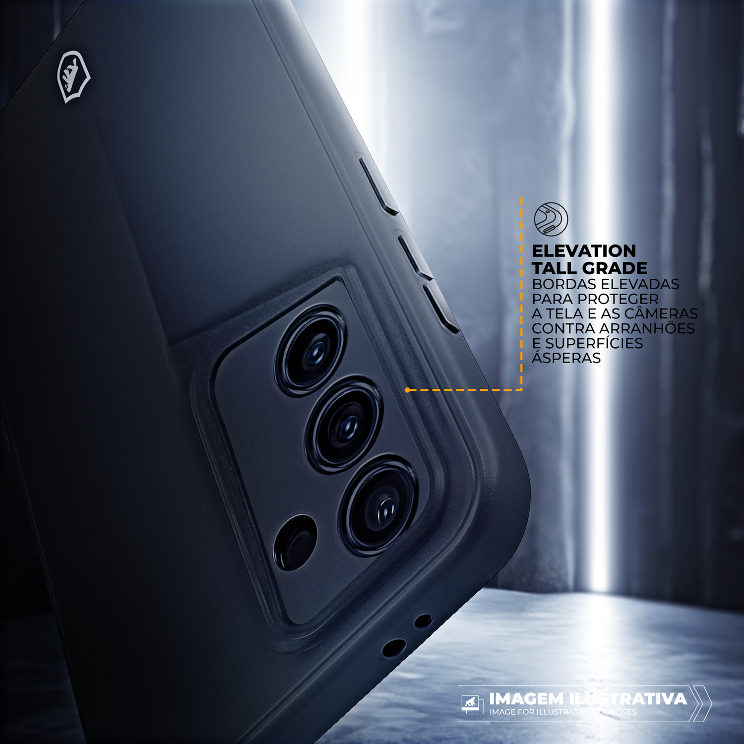 Capa para Samsung Galaxy A56 - Stinger Preta - Gshield