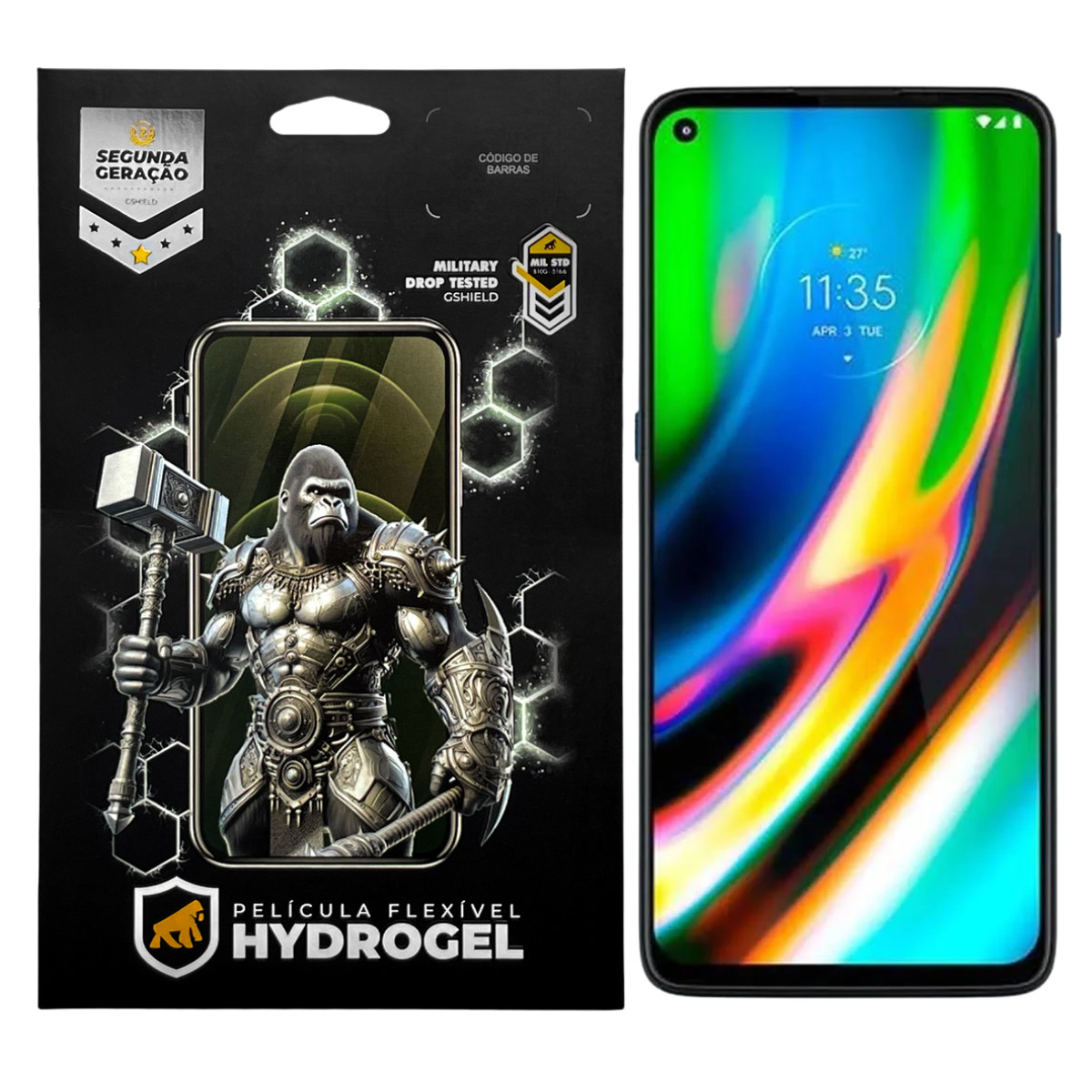 Película para Motorola Moto G9 Plus - Hydrogel HD - Gshield