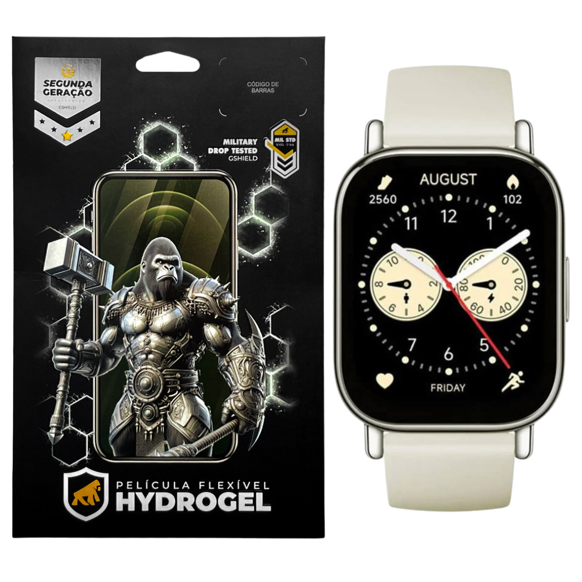 Película para Redmi Watch 5 Lite - Hydrogel HD 6 Unidades - Gshield