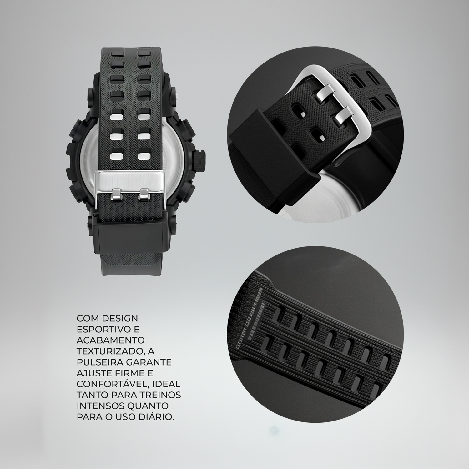 Pulseira para Reposição Relógio Tech Fury - Gshield - foto 2