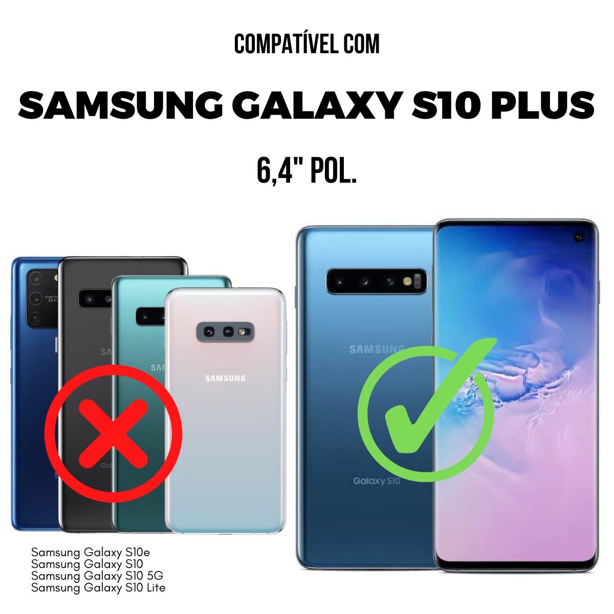 Capa para Samsung Galaxy S10 Plus - Dual Shock - Gshield - foto 2