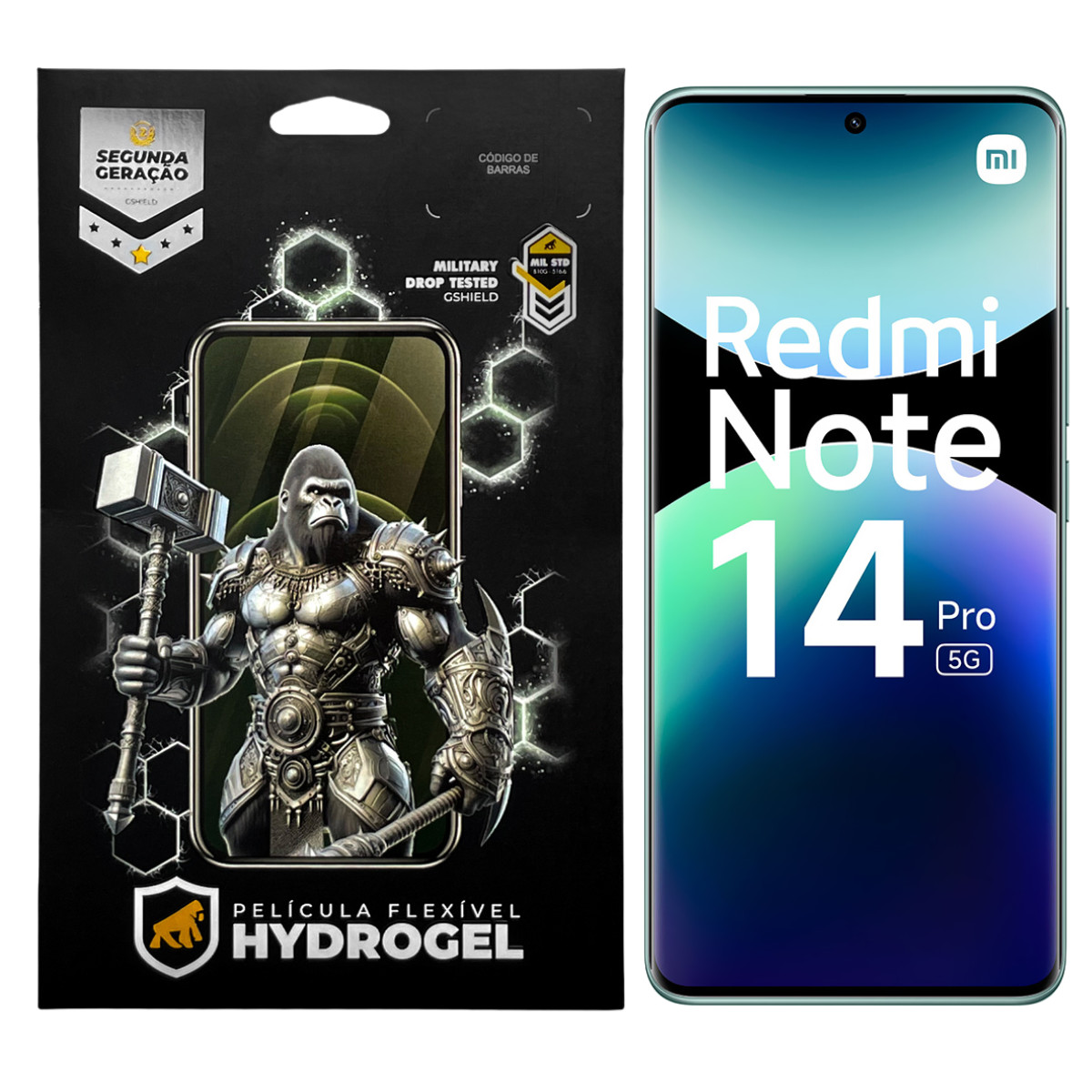 Película para  Xiaomi Redmi Note 14 Pro 5G - Hydrogel HD - Gshield