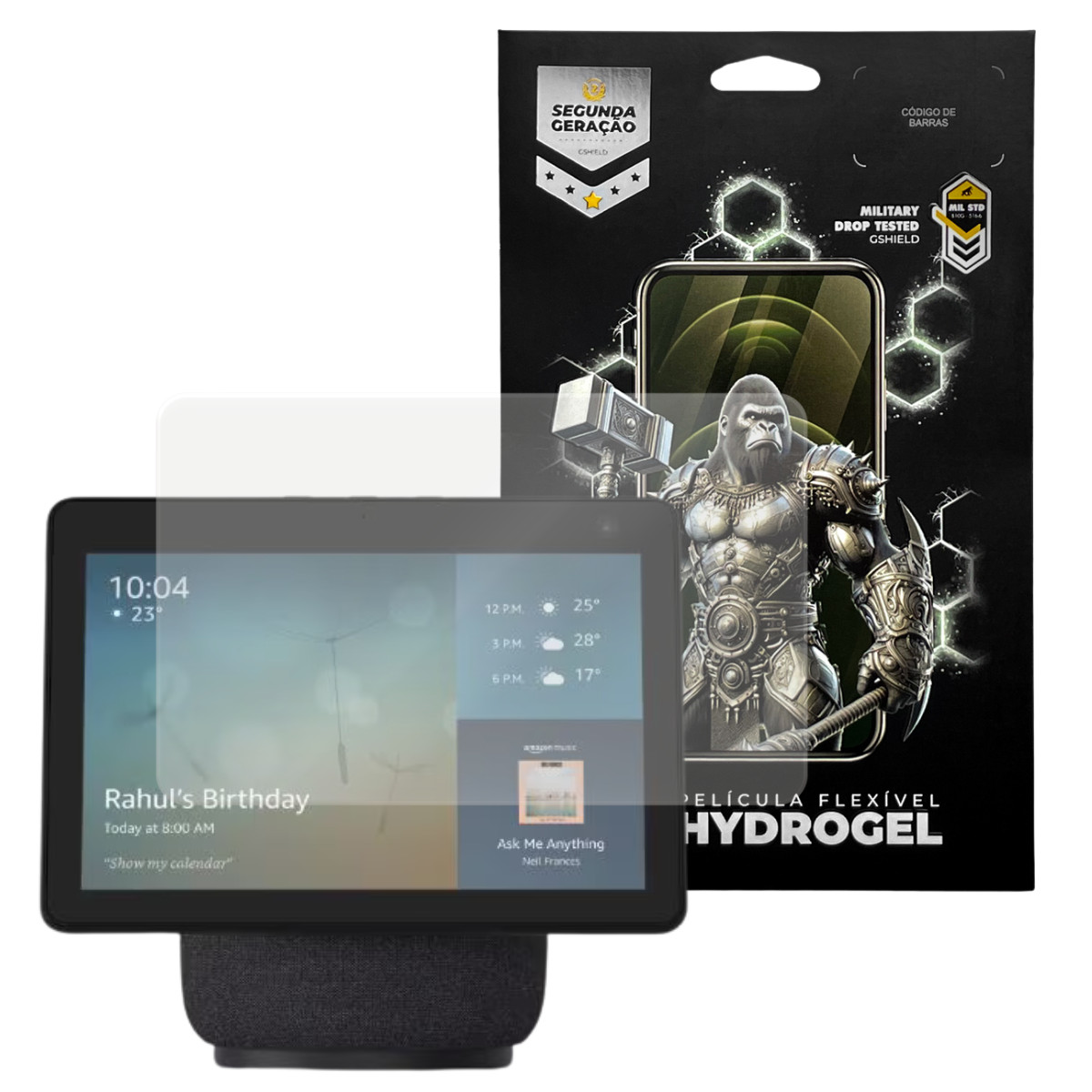 Película para Alexa Echo Show 10 - Hydrogel HD - Gshield