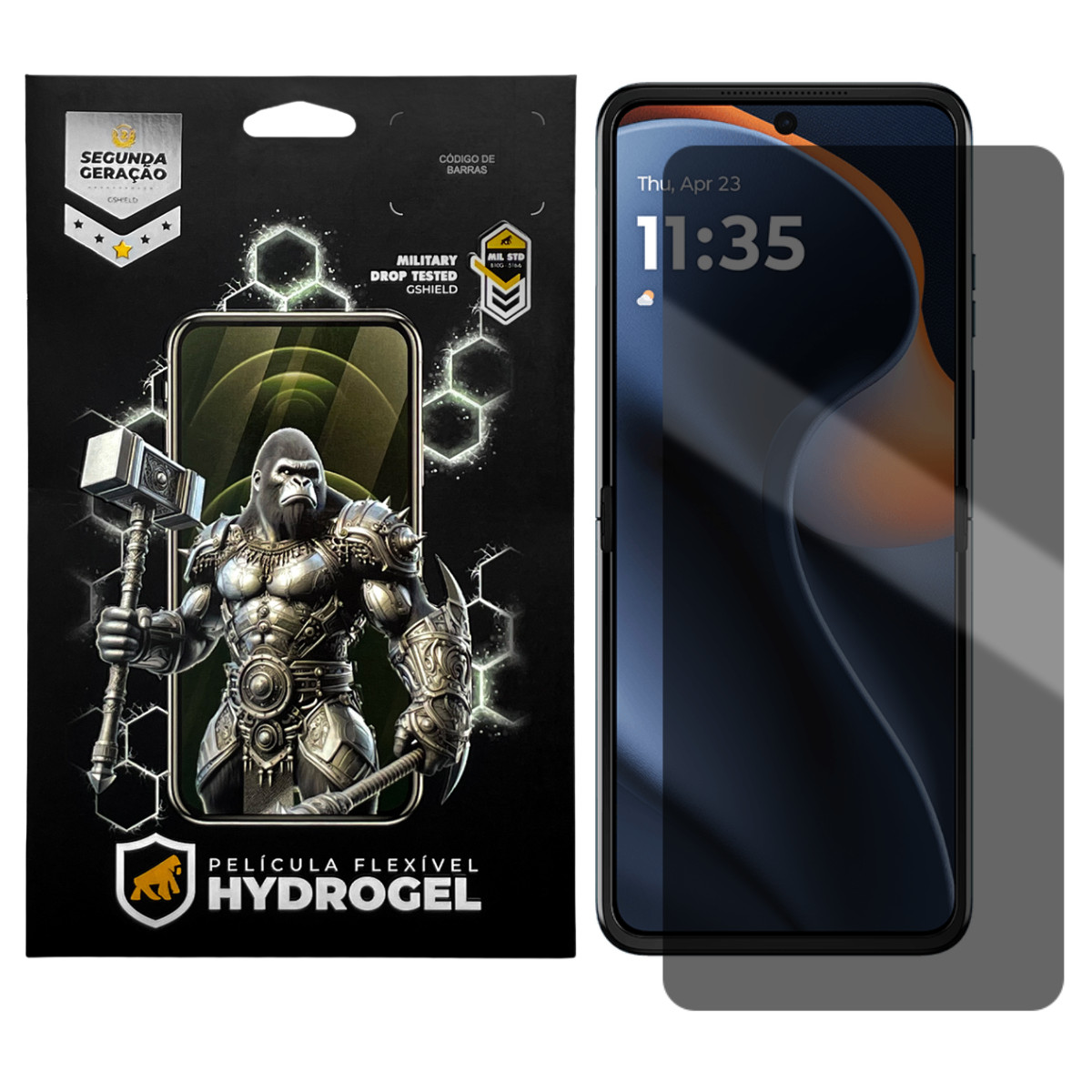 Película para Motorola Moto Razr 60 5G - Privacidade Hydrogel - Gshield