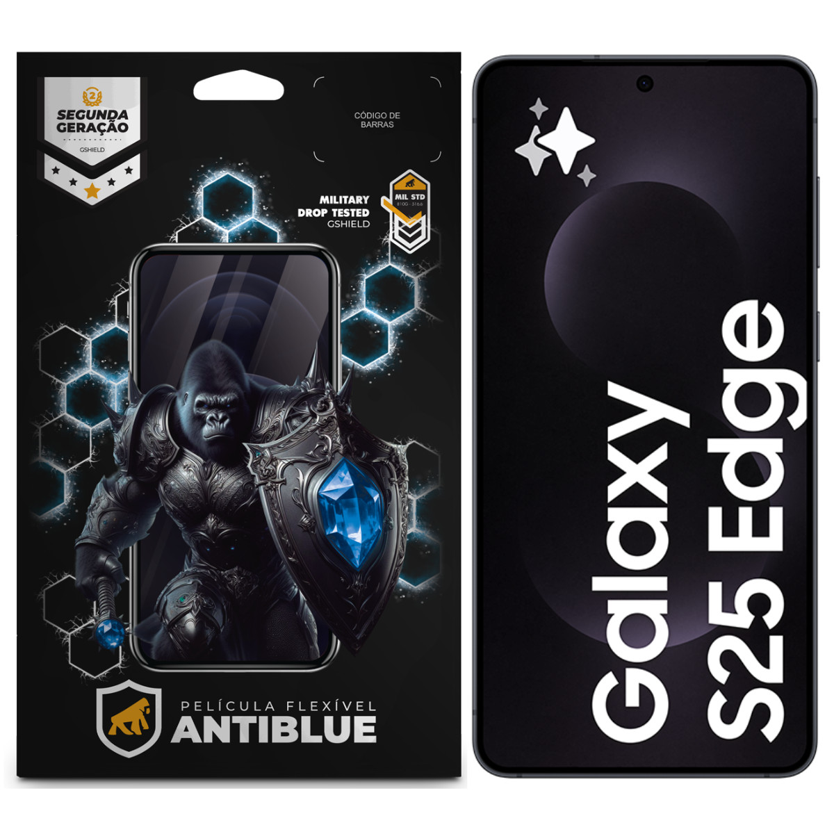 Película para Samsung Galaxy S25 Edge - AntiBlue - Gshield