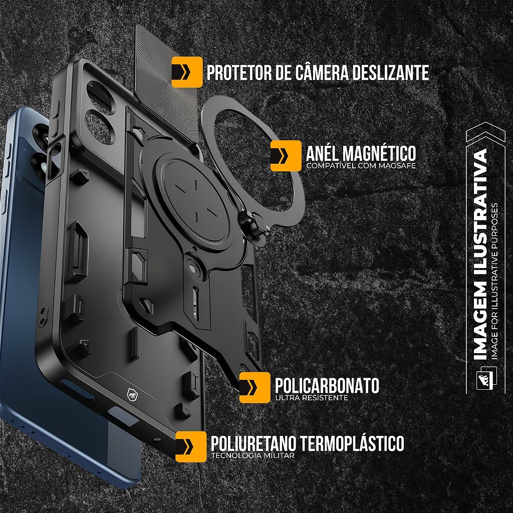 Capa para Motorola Moto G15 - Discovery - Gshield