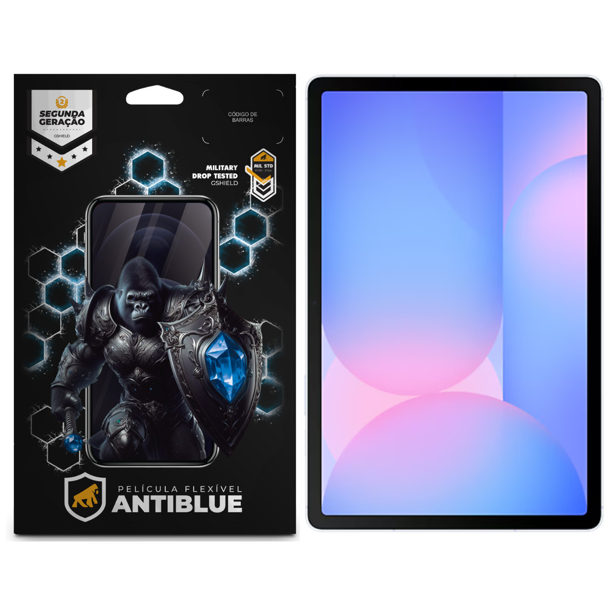 Película para Samsung Galaxy Tab S10 FE Plus - AntiBlue - Gshield