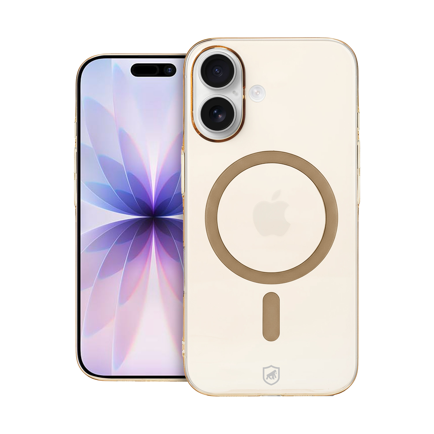 Capa para iPhone 17 - Crystal Slim Magsafe - NÃO AMARELA - Desert - Gshield