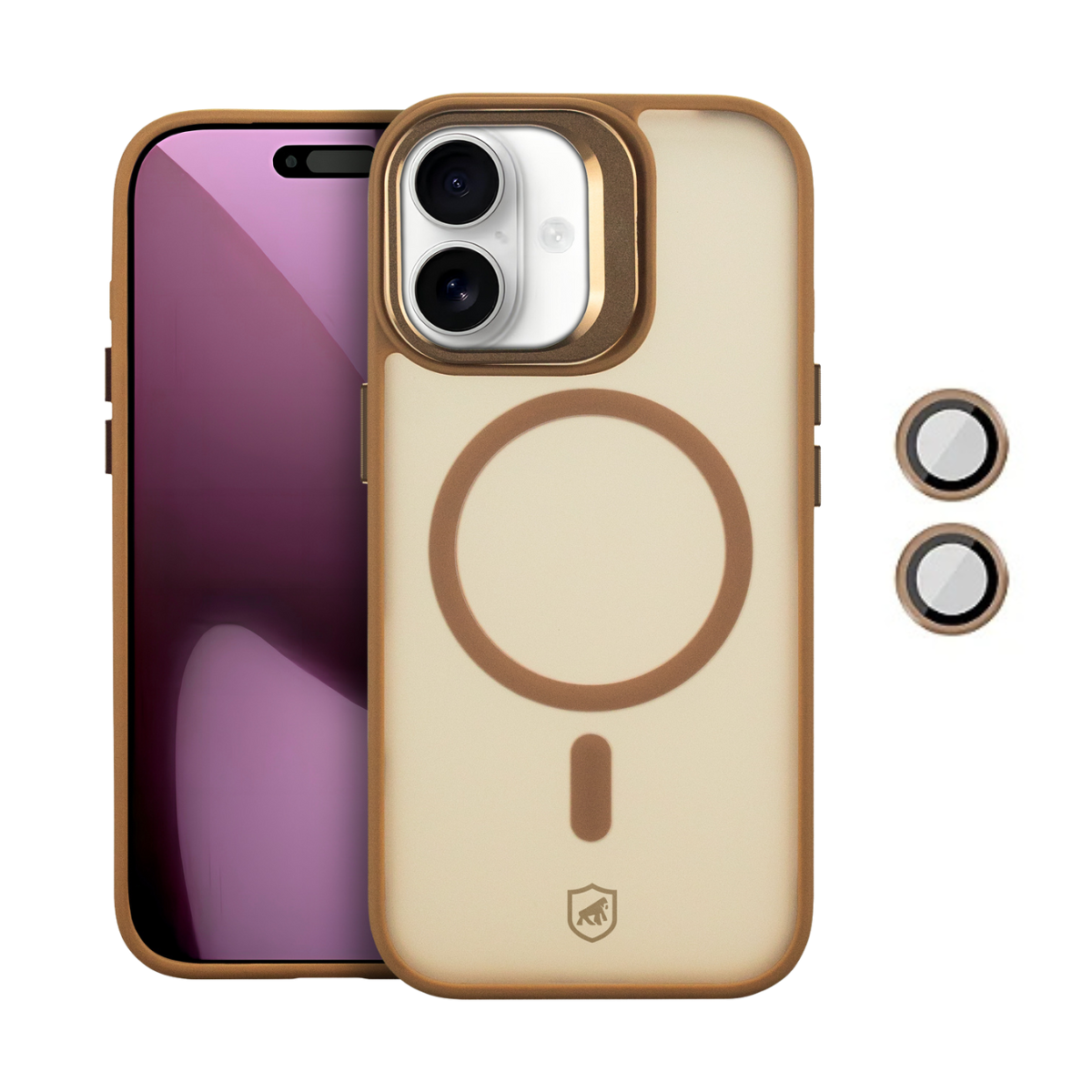 Capa para iPhone 17 - MagSafe Titanium Desert - Gshield