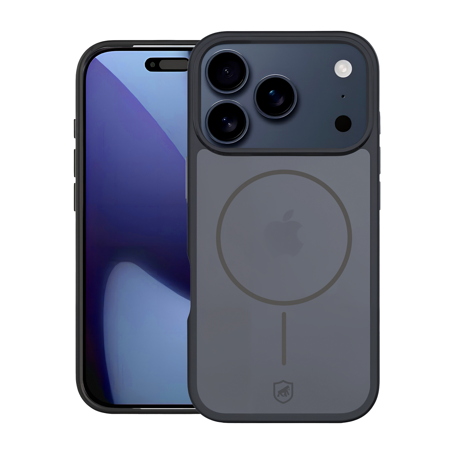 Capa para iPhone 17 Pro Max - Magsafe Wave Fumê - Preta - Gshield