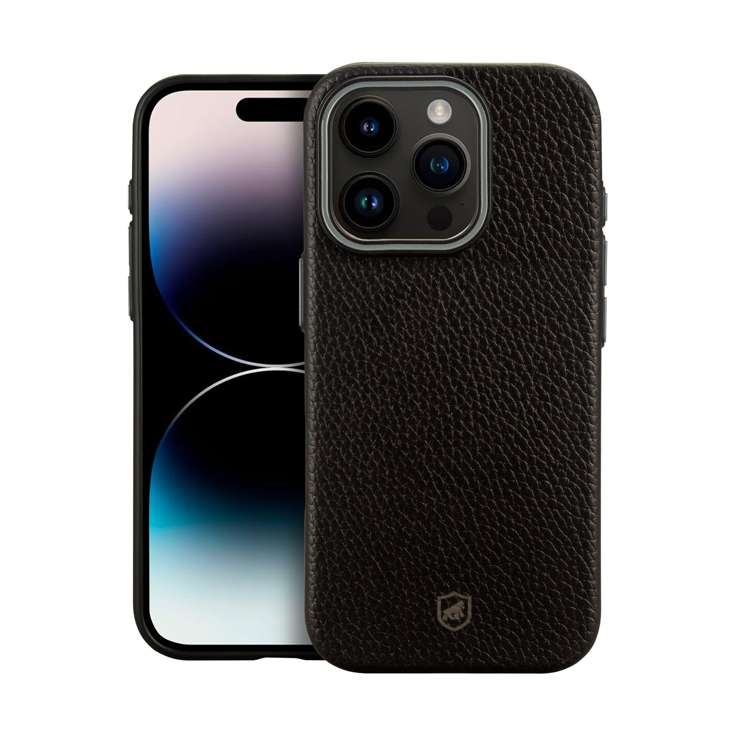 Capa para iPhone 14 Pro Max - Magsafe Tech Couro - Preta - Gshield