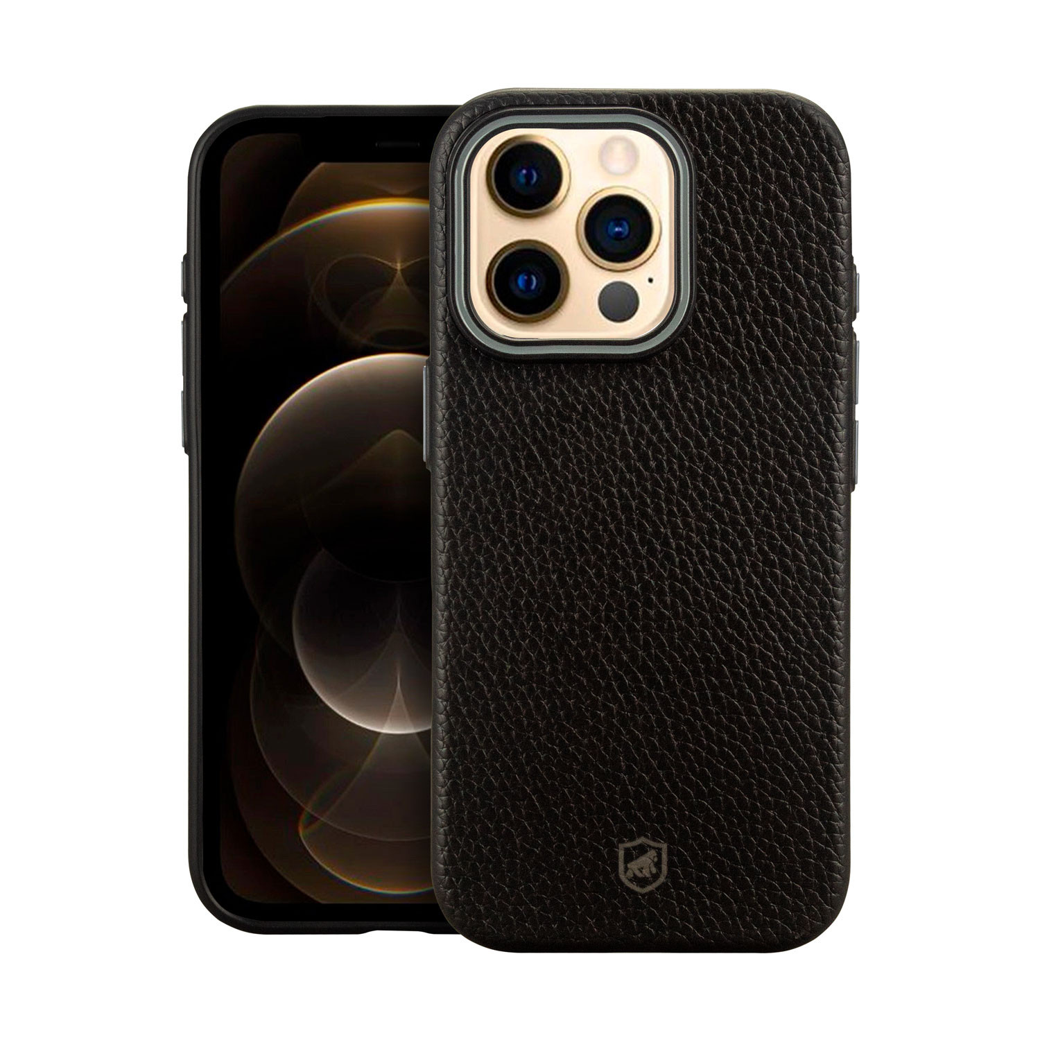 Capa para iPhone 12 Pro - Magsafe Tech Couro - Preta - Gshield