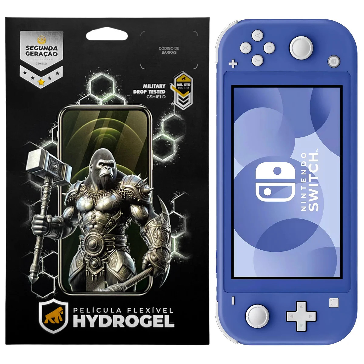 Película para Nintendo Switch Lite - Hydrogel Gamer Fosca - Gshield