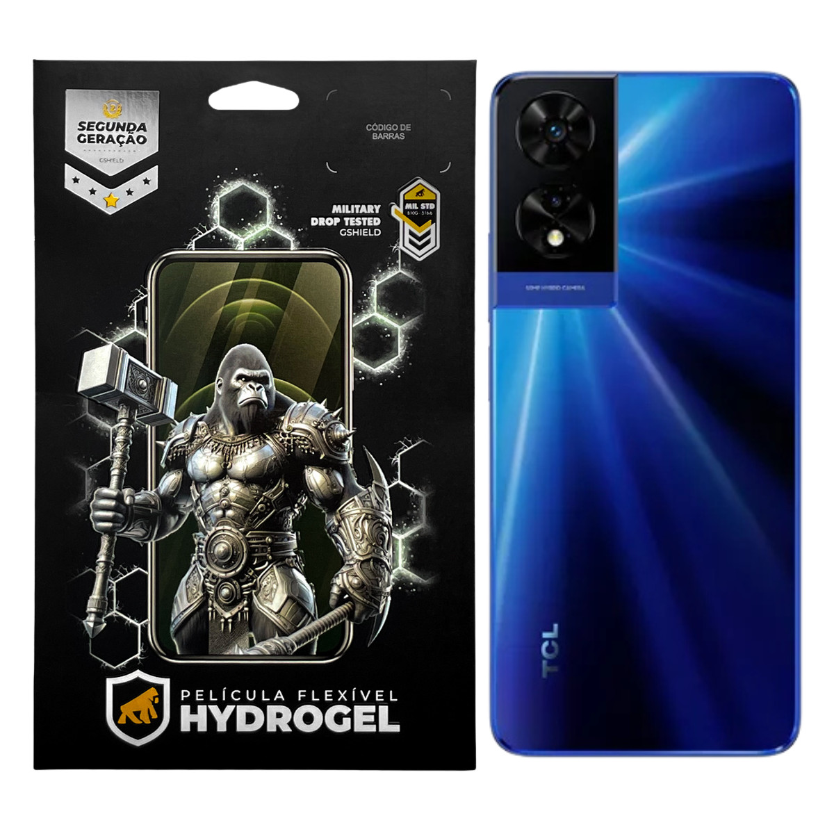 Película para TCL 505 - Traseira Hydrogel HD - Gshield
