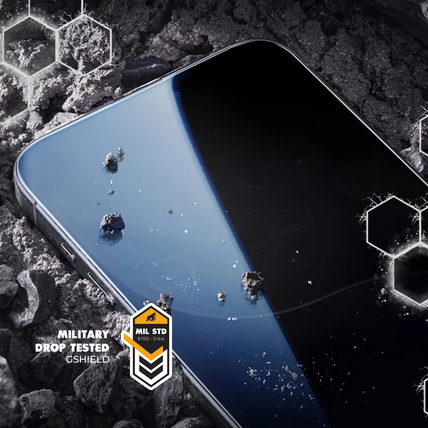 Película para iPhone 17 Pro - Ultra Glass - Preta - Gshield