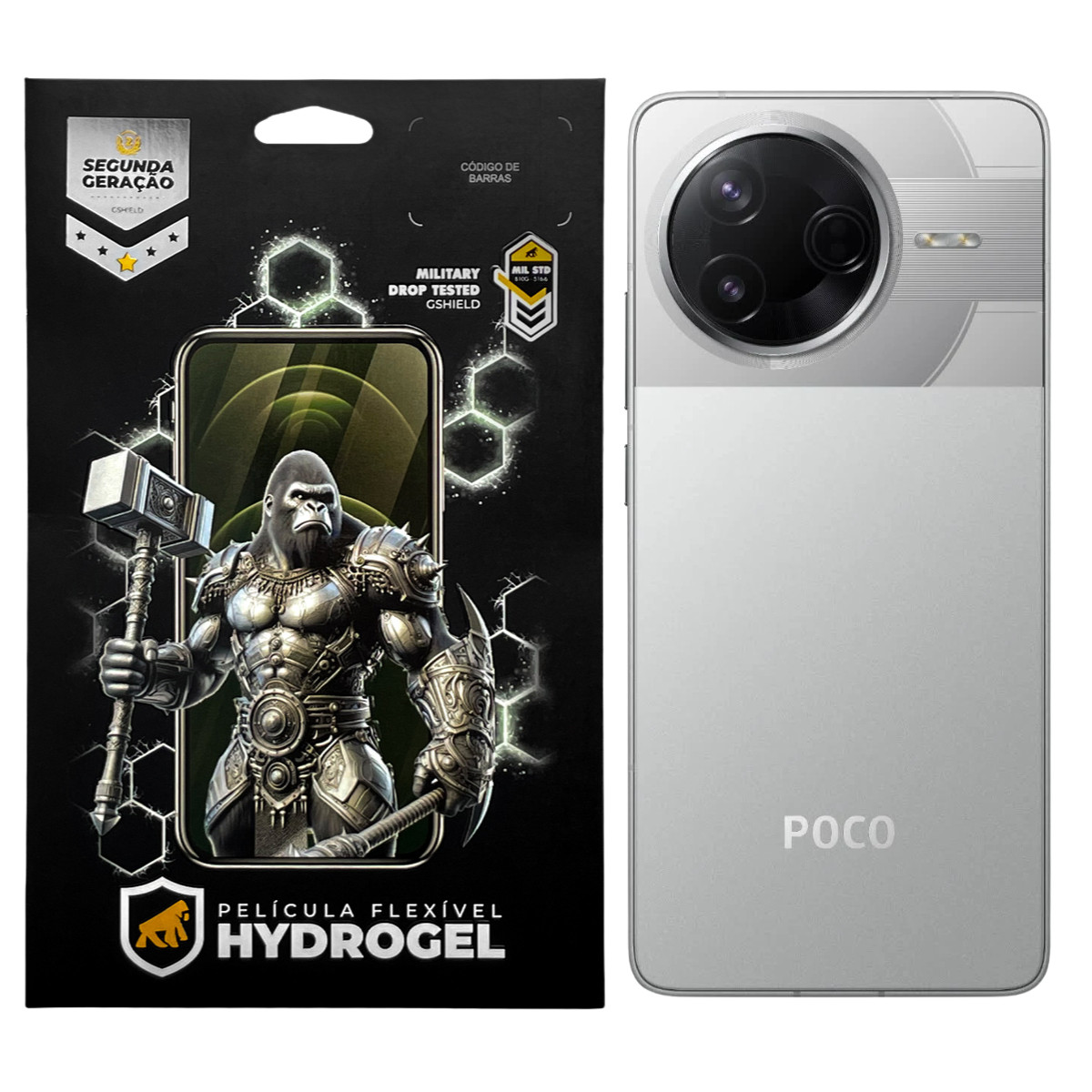 Película para Xiaomi Poco F7 Pro - Traseira Hydrogel HD - Gshield