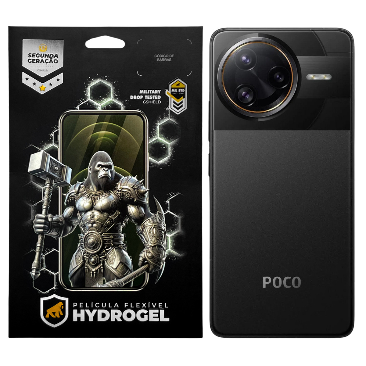 Película para Xiaomi Poco F7 Ultra - Traseira Hydrogel HD - Gshield