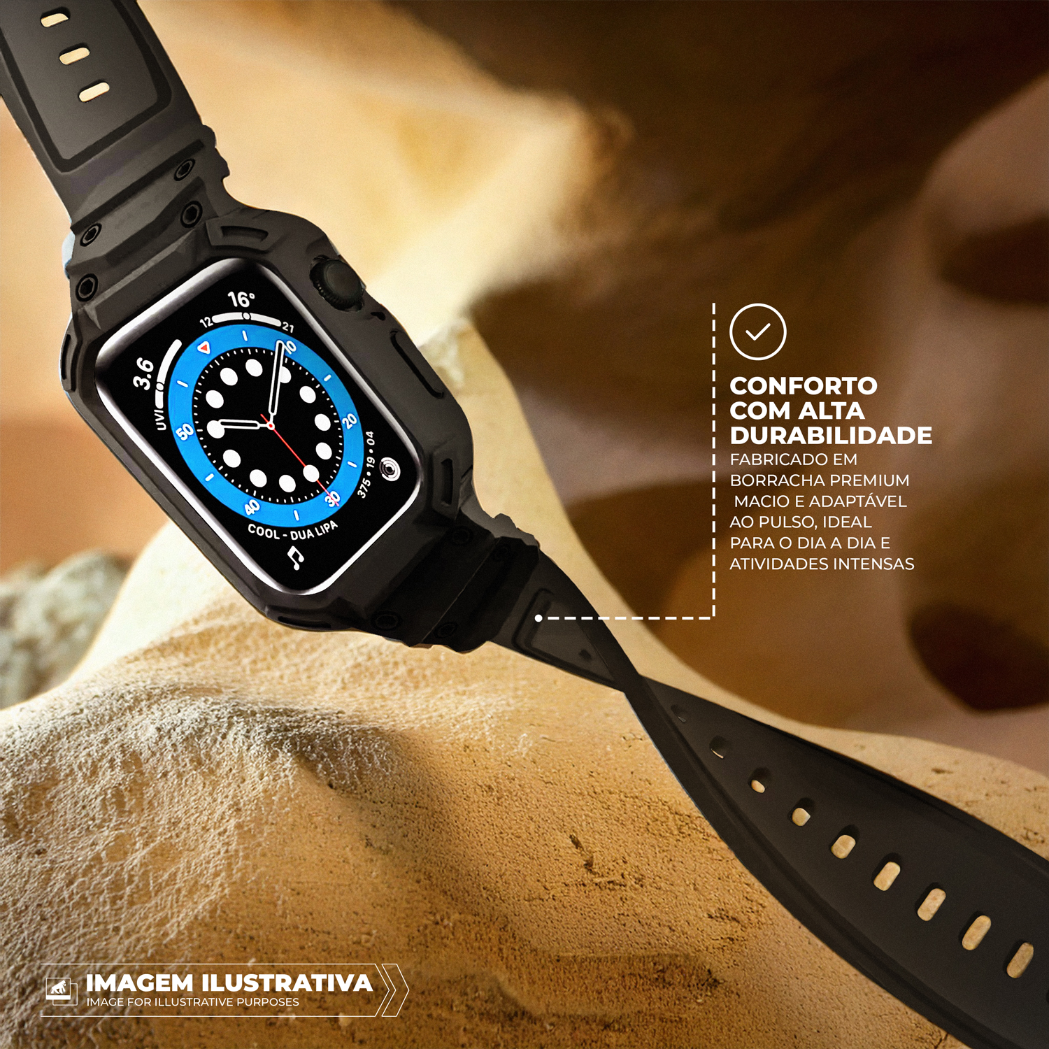 Pulseira para Apple Watch Series 10 42 MM - Survivor - Gshield