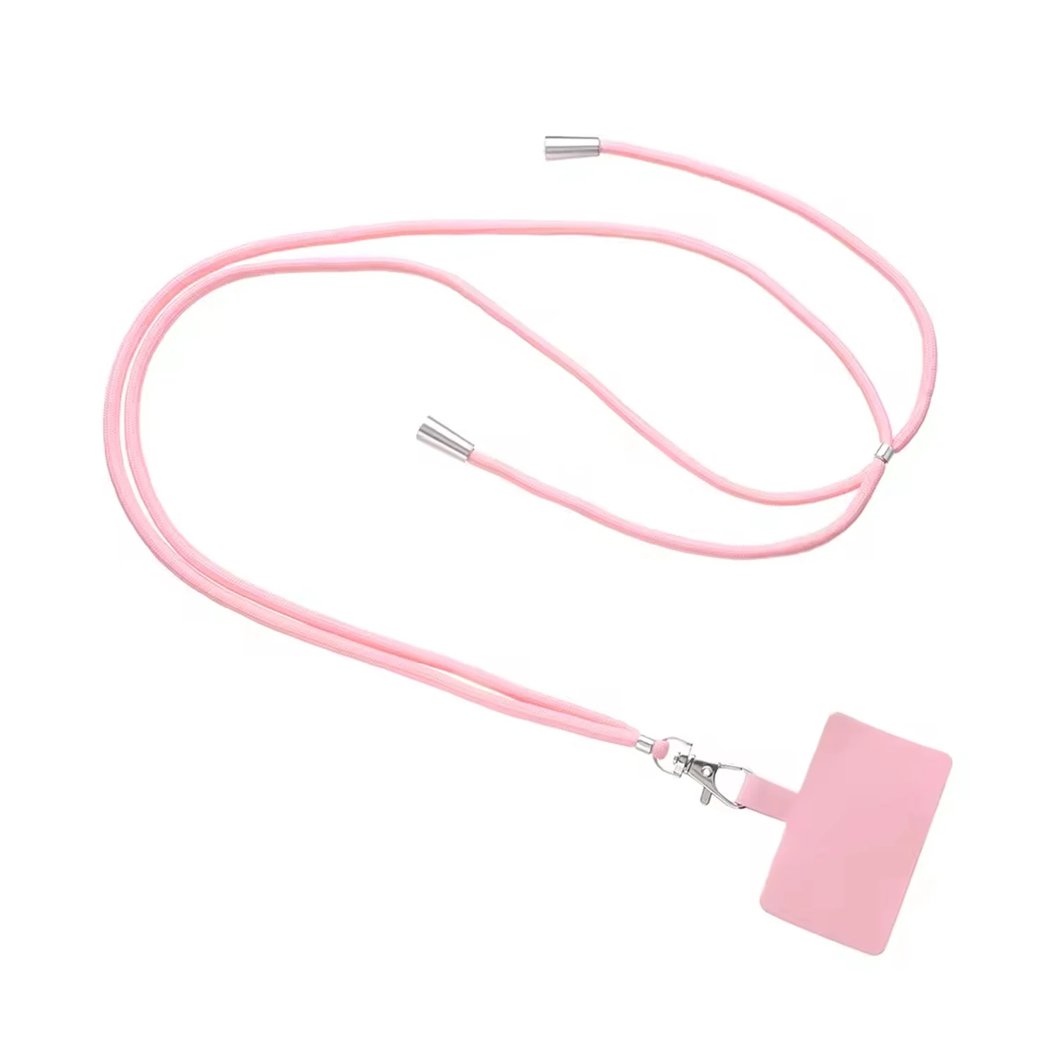 Kit Capa Silicon Veloz para  Samsung Galaxy A14 +  Cordão Phone Strap Flex - Rosa - Gshield - foto 2