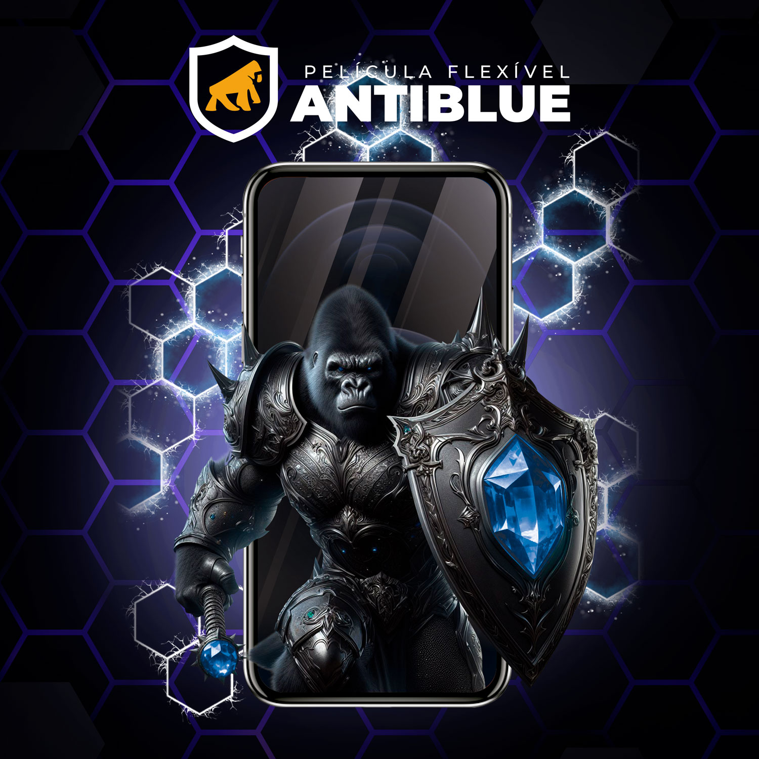 Película para Xiaomi Poco F6 Pro - AntiBlue - Gshield