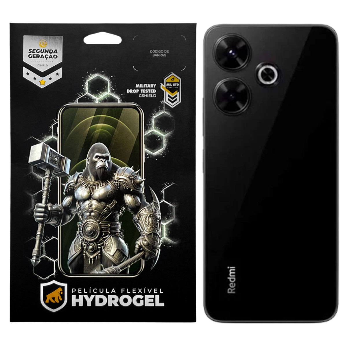 Película para Xiaomi Redmi 13 - Traseira Hydrogel HD - Gshield