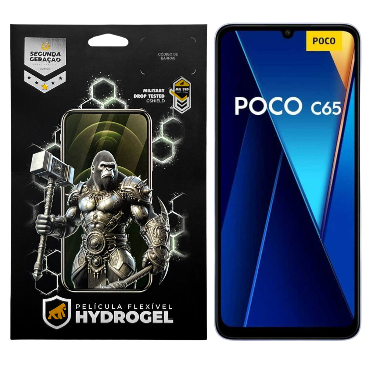 Película para Xiaomi Poco C65 - Hydrogel Gamer Fosca - Gshield
