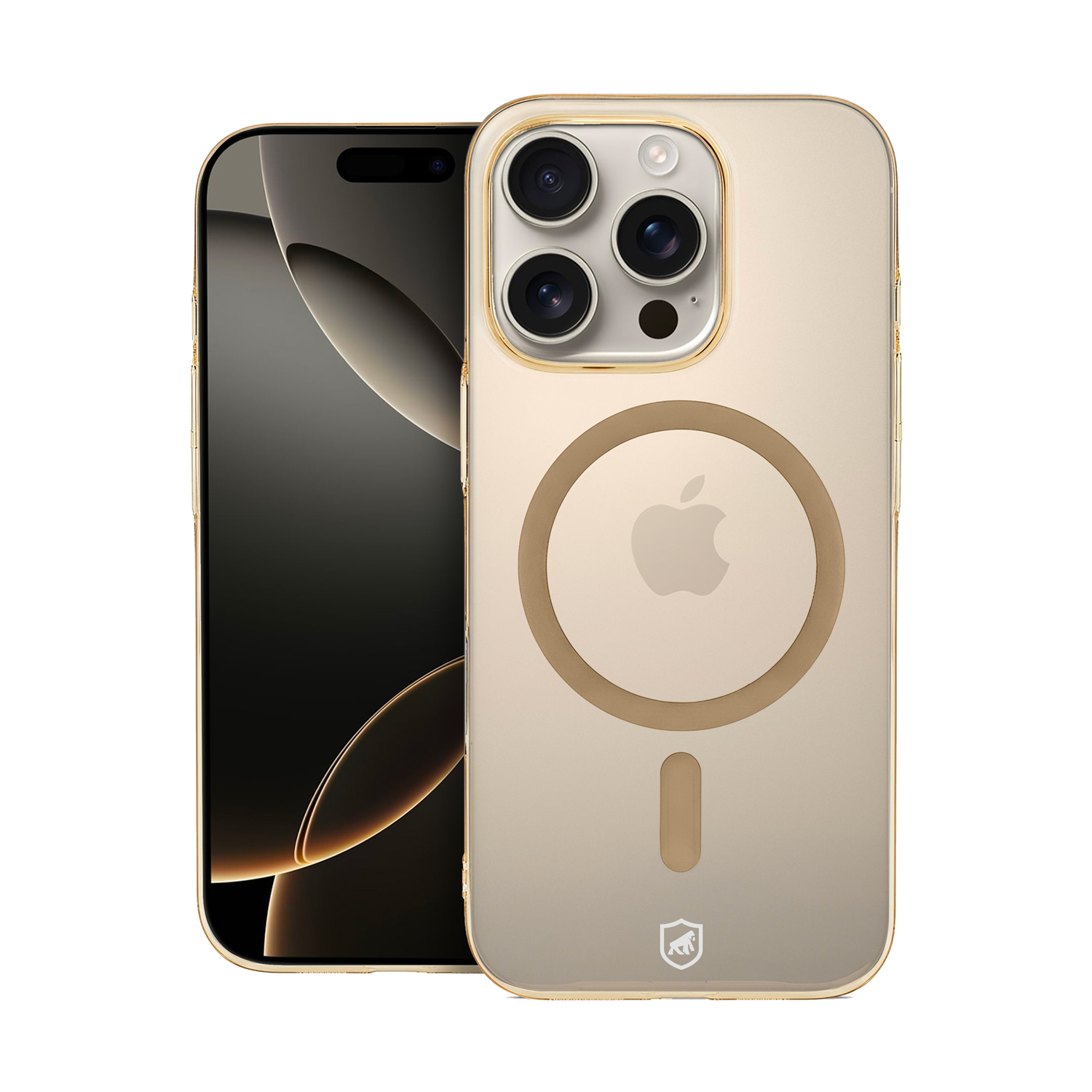 Capa para iPhone 16 Pro Max - Crystal Slim Magsafe - NÃO AMARELA - Desert - Gshield