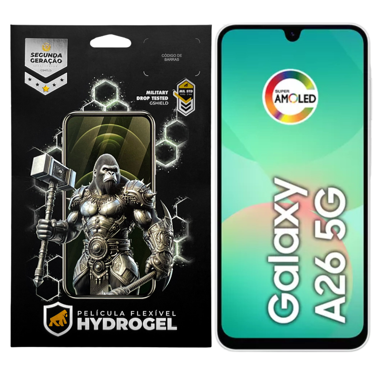 Película para Samsung Galaxy A26 5G - Hydrogel Gamer Fosca - Gshield