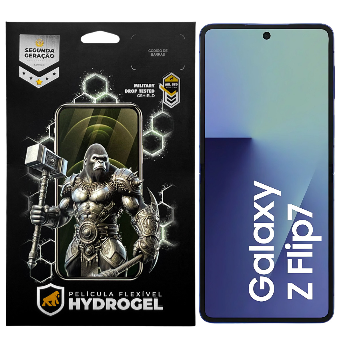 Película para Samsung Galaxy Z Flip 7 - Hydrogel HD - Gshield